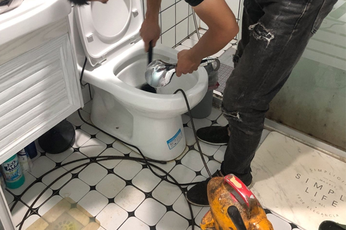 三道镇疏通下水道