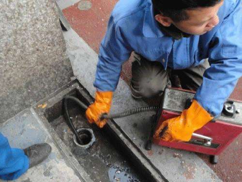 三道镇疏通下水道